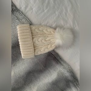 White winter hat